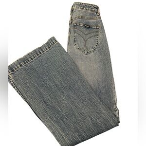 Rolla's Eastcoast‎ Flare Jeans Blue Women's 25 High Rise Retro 70s Festival